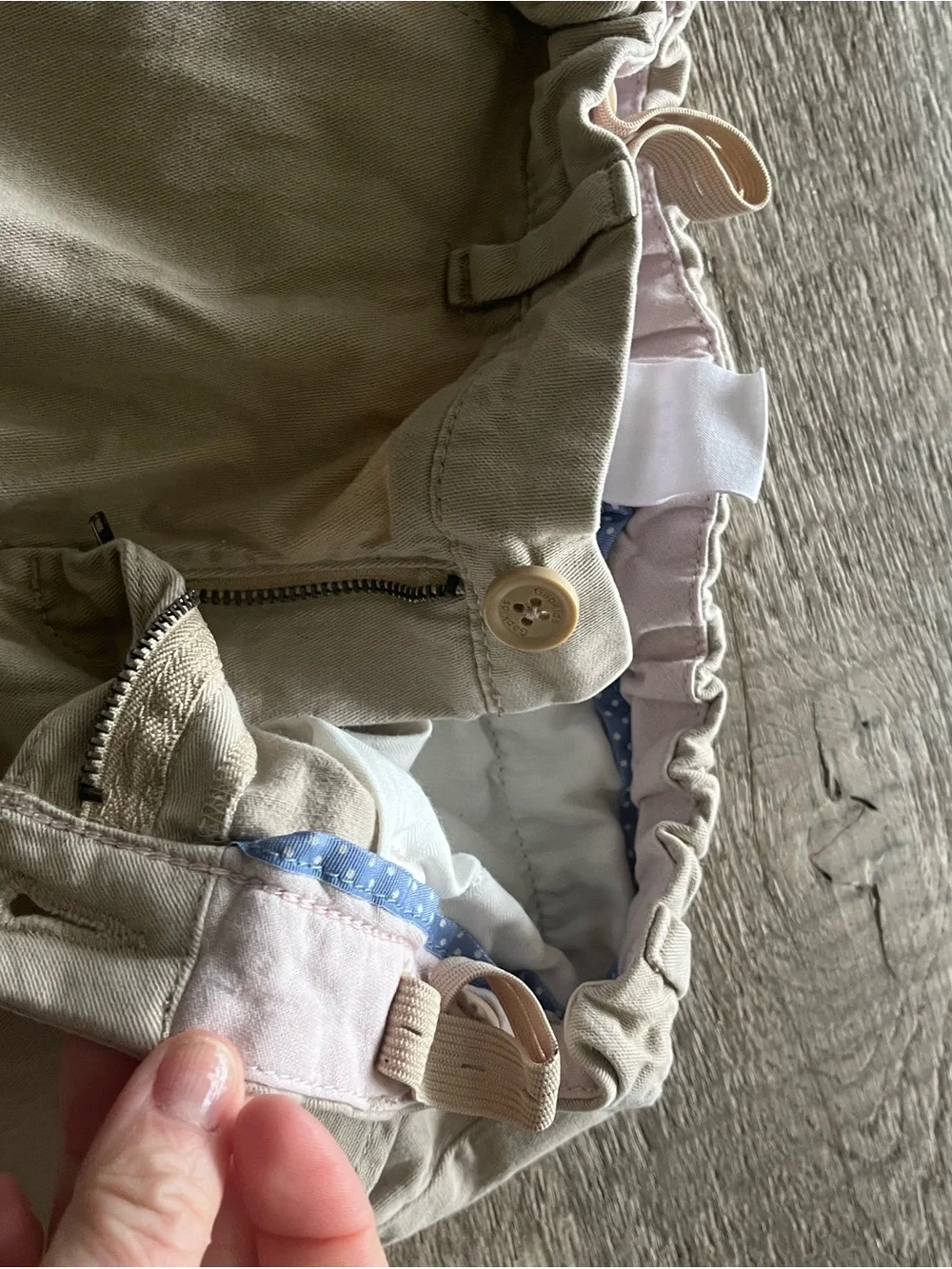 GAP Light Beige Kids Shorts